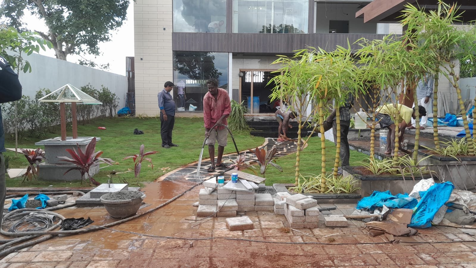 Garden and landscape work by Vaibhav Nursery